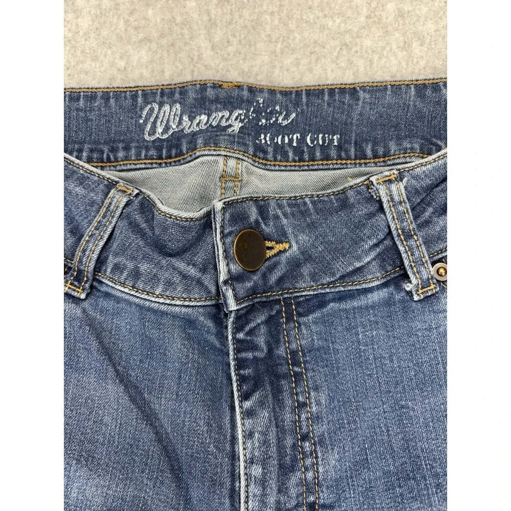 Wrangler Jeans‎ Womens 11x32 Boot Cut Essential Mid Rise Western Rodeo Stretch